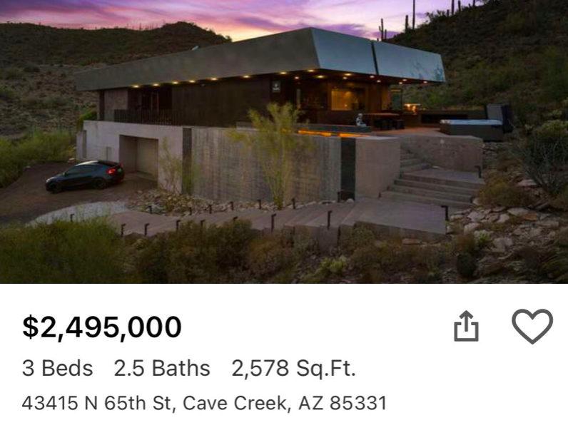 Wander Cave Creek for Sale